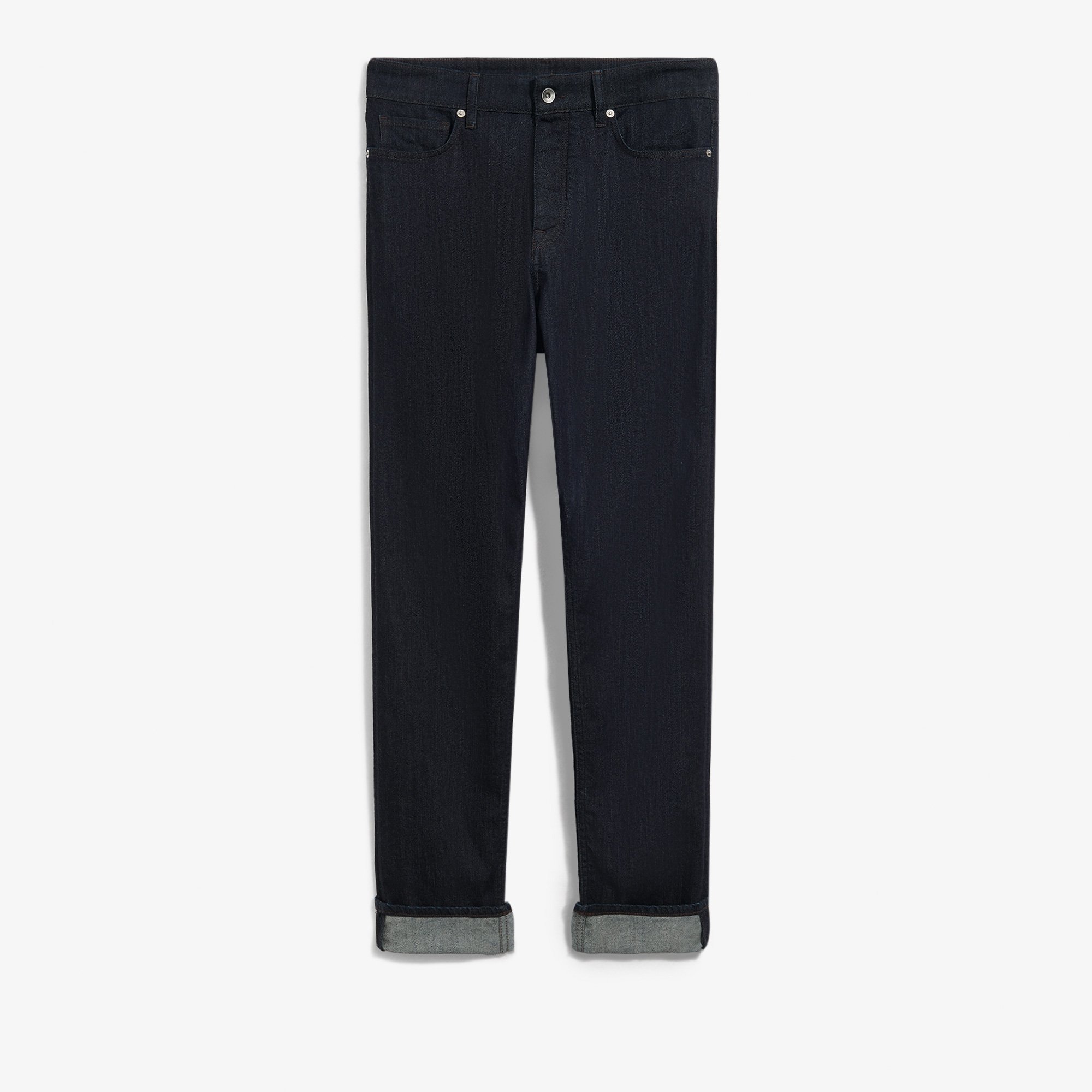 Slim Denim Pants, DARK INDIGO DENIM, hi-res