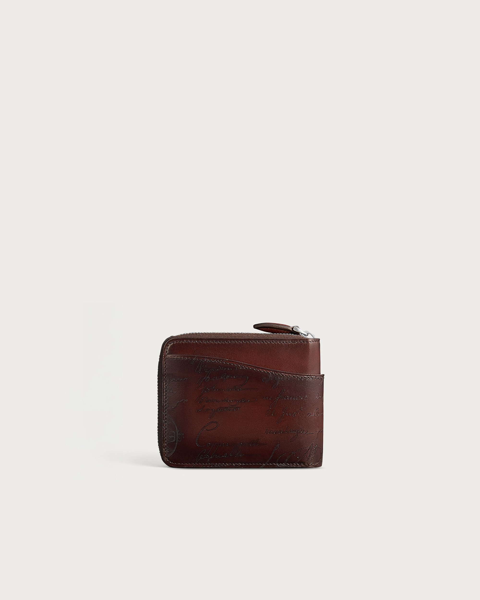 イタウバ スクエア グラディアント コンパクトジップウォレット