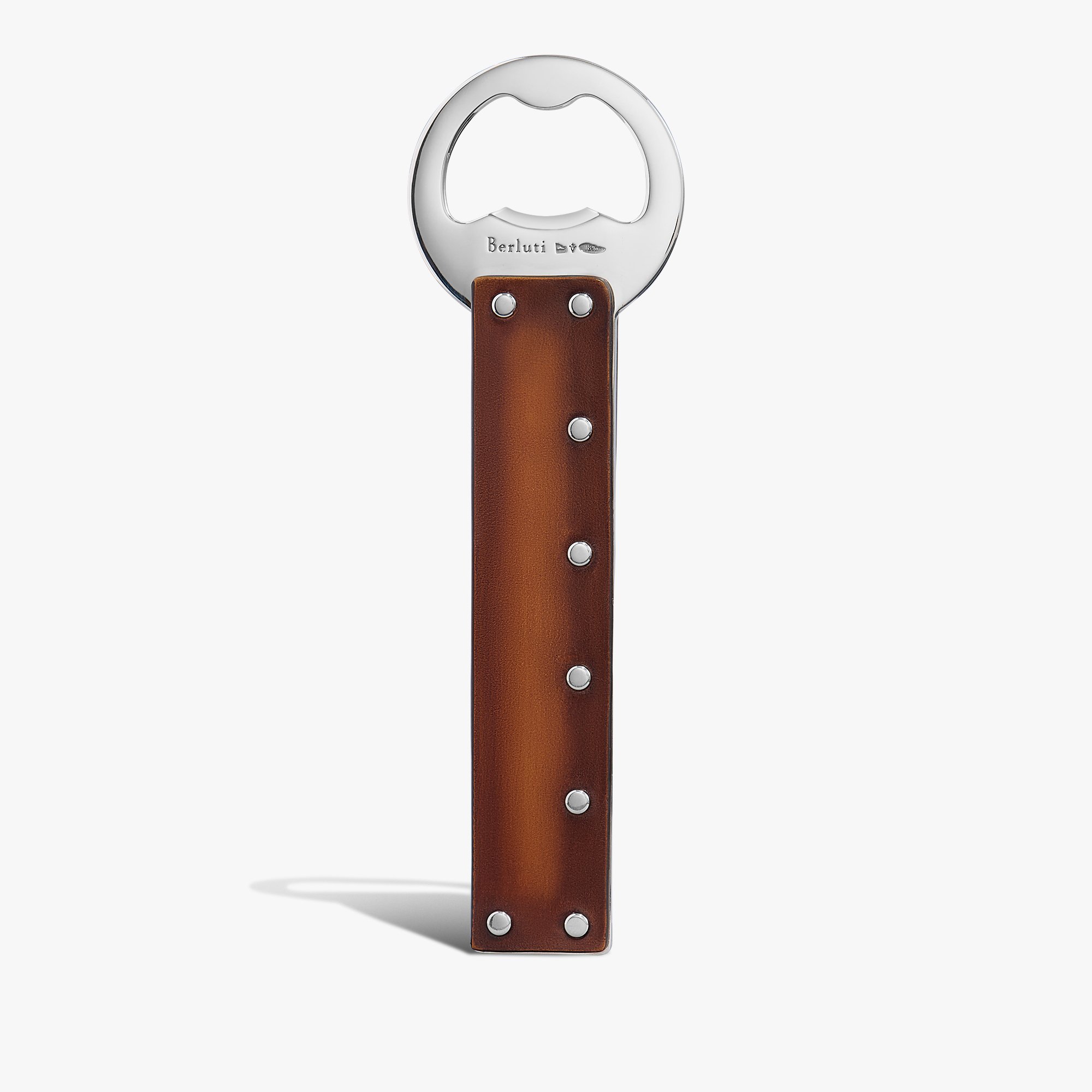 Leather Bottle Opener, CACAO INTENSO, hi-res