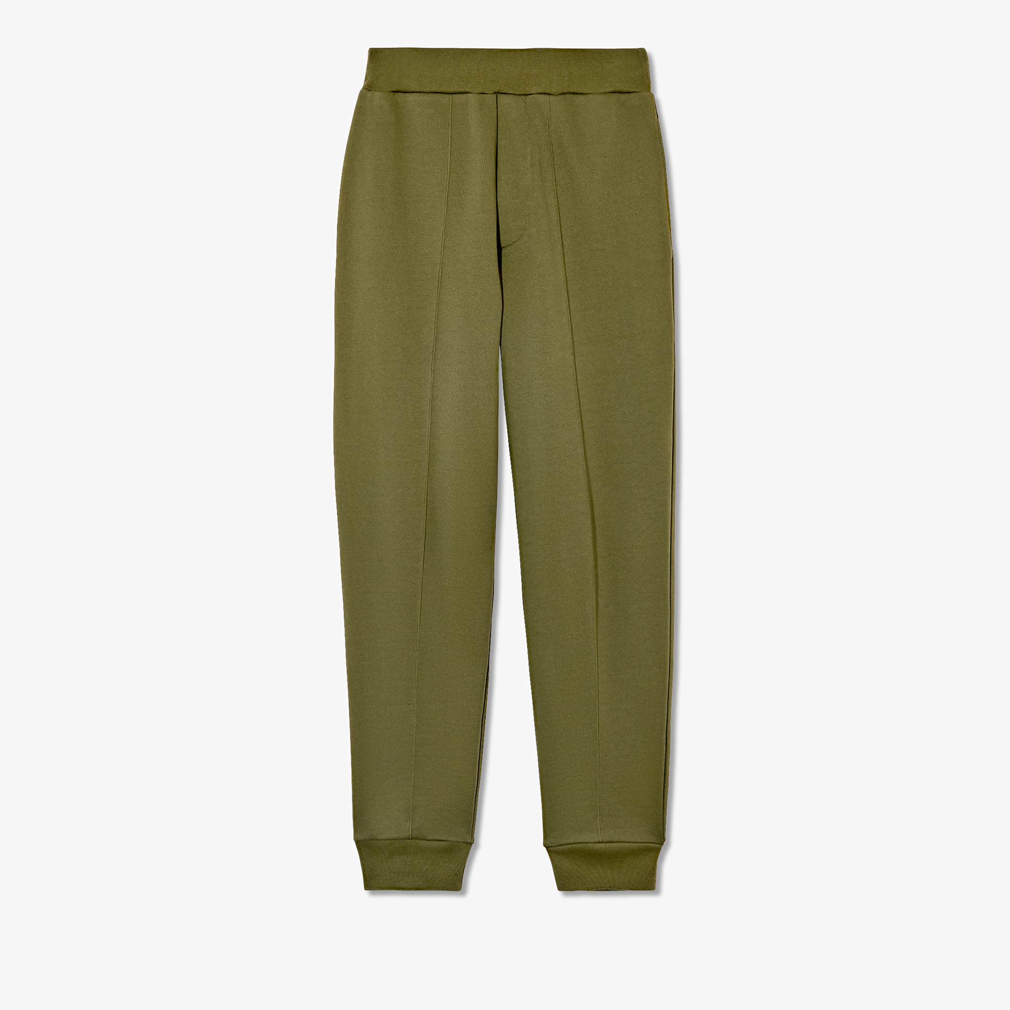Jogging Trousers With Embroidered Logo, MILITARY KAKI, hi-res