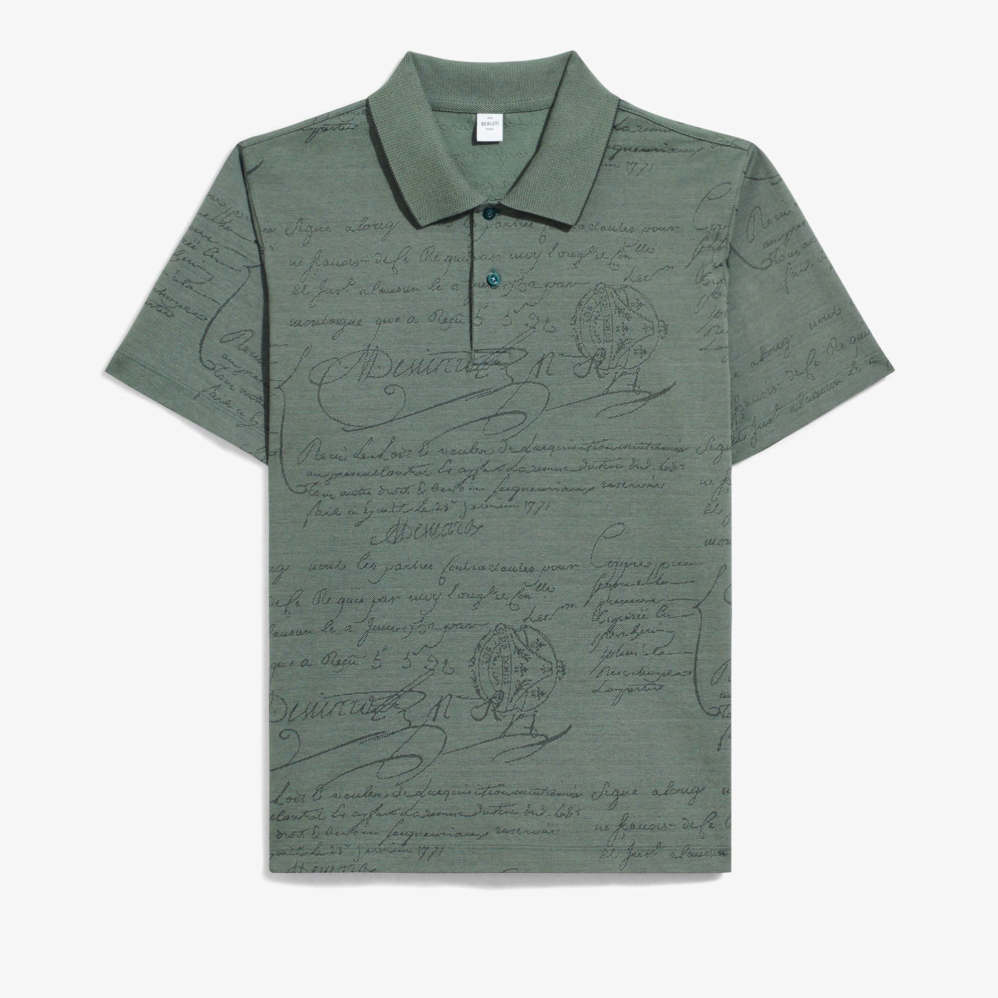 Scritto Pique Polo | Berluti US