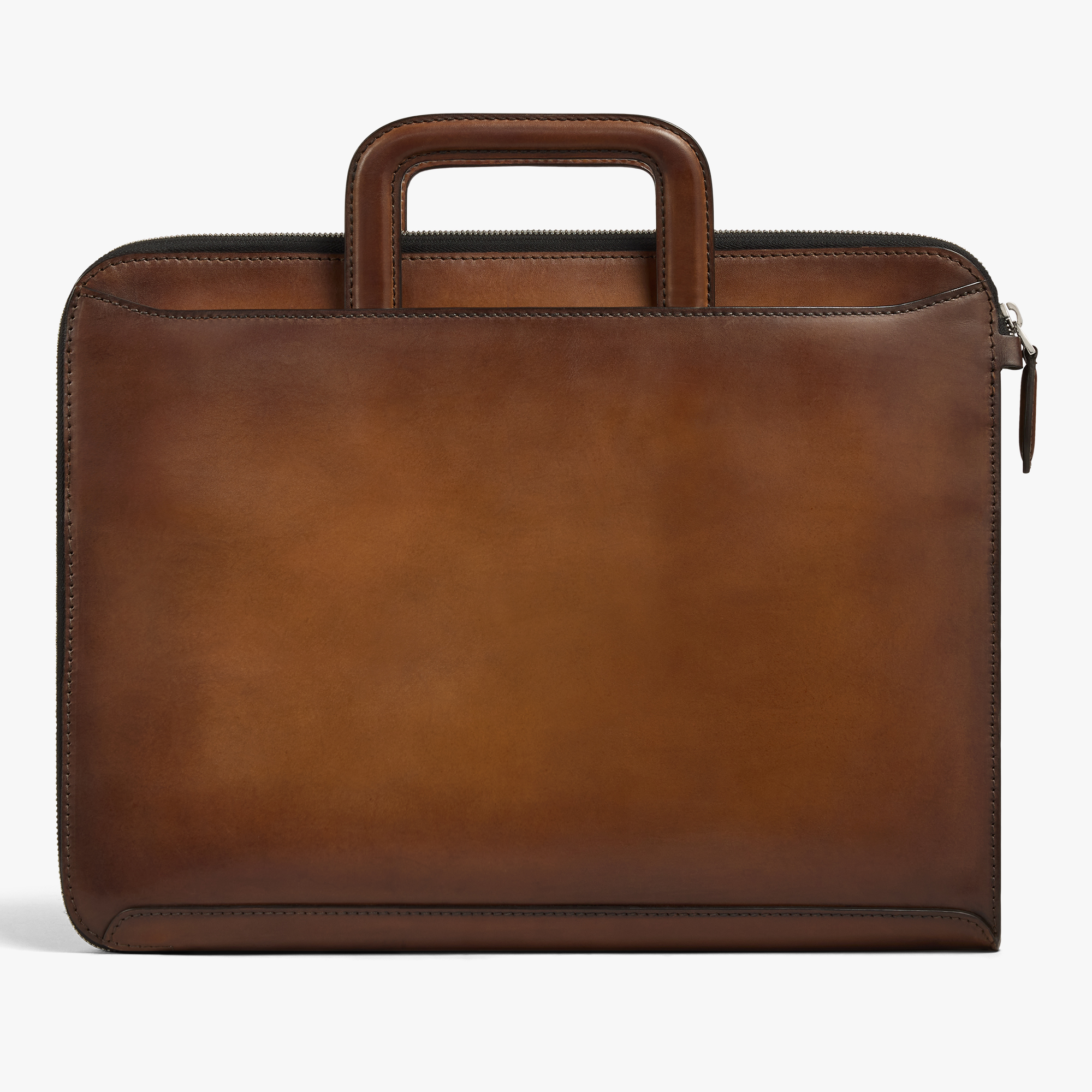 Lift II Scritto Leather Briefcase | Berluti US