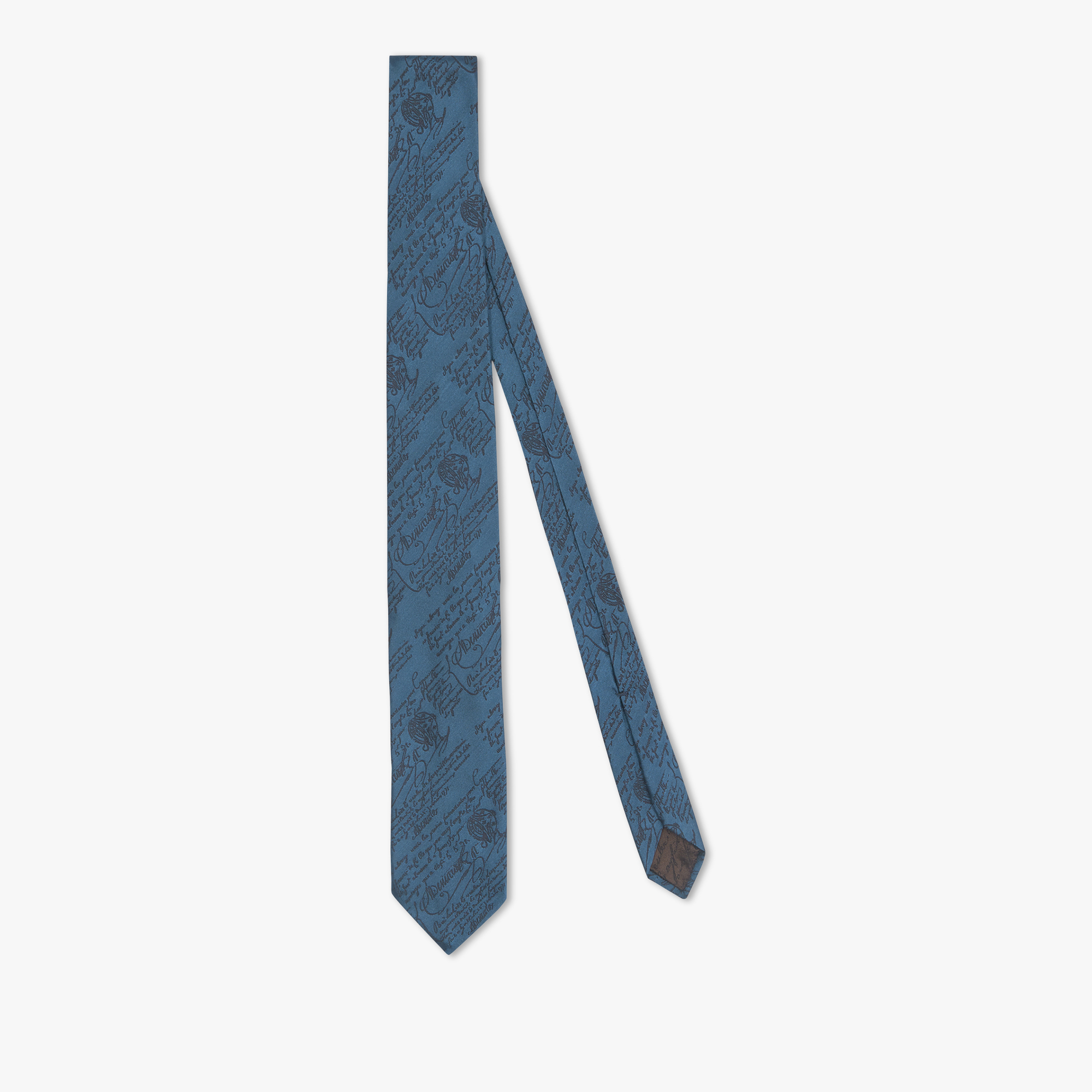 Silk Scritto Tie, OCEANIC WAVE, hi-res