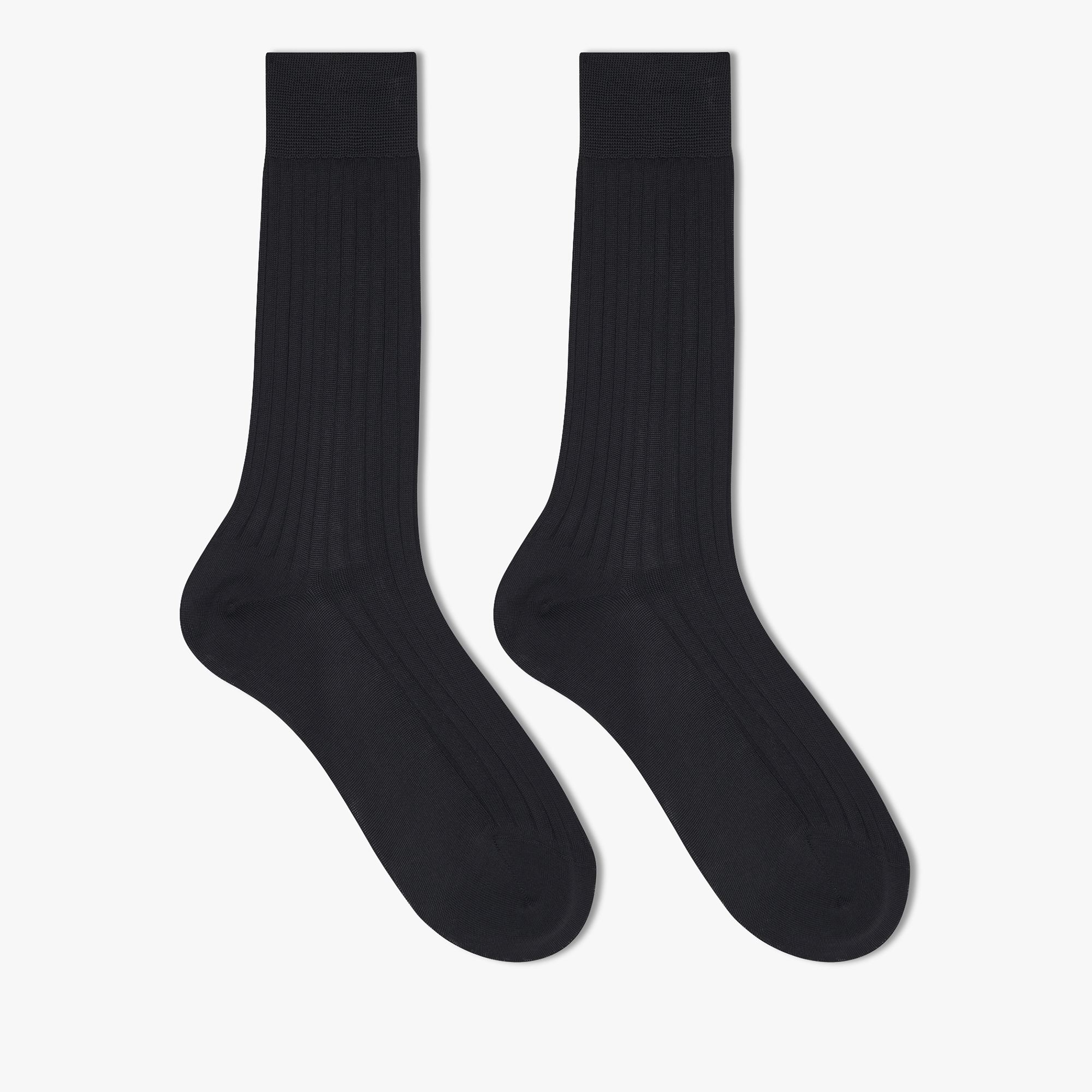 Chaussettes en Coton, NOIR, hi-res