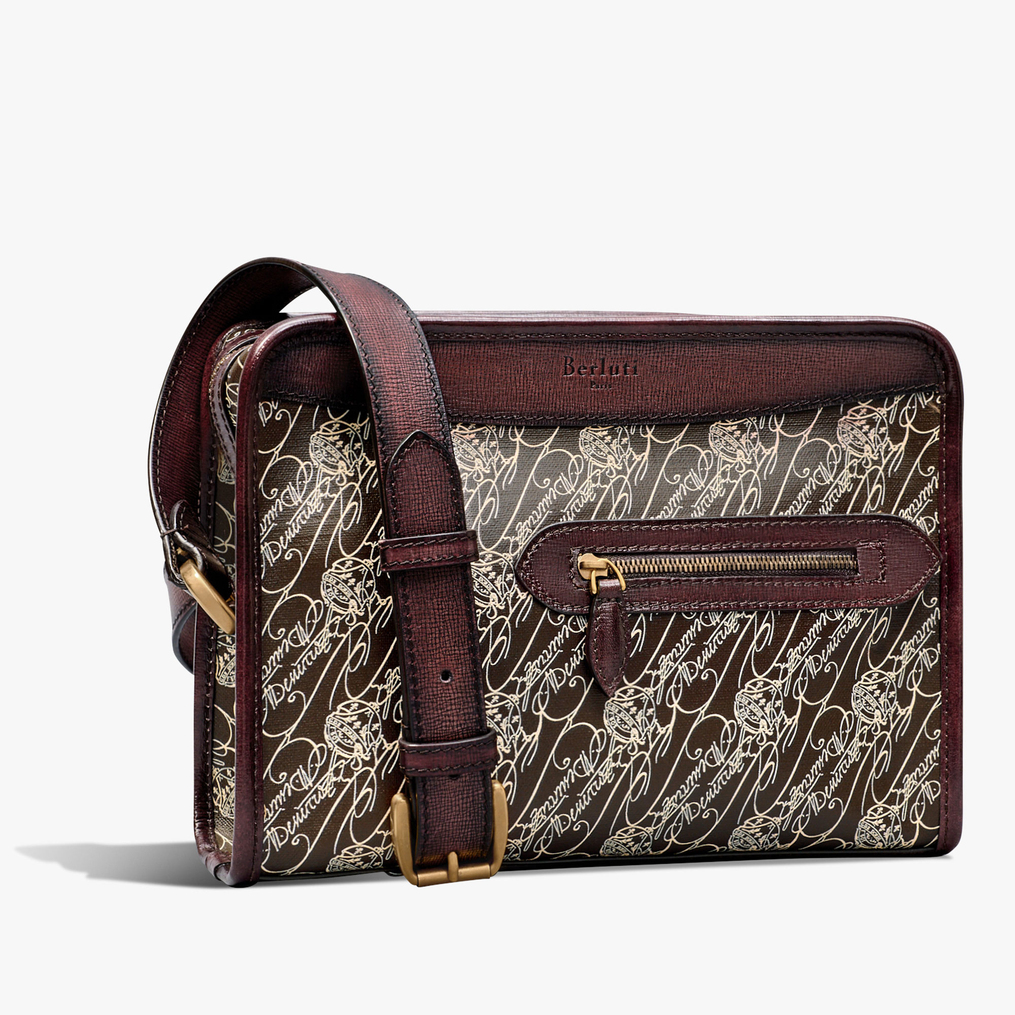 Berluti トワル・マルブフ メッセンジャーバッグ_JOURNALIER ジュルナリエ トワル・マルブフ メッセンジャー | ベルルッティ JP