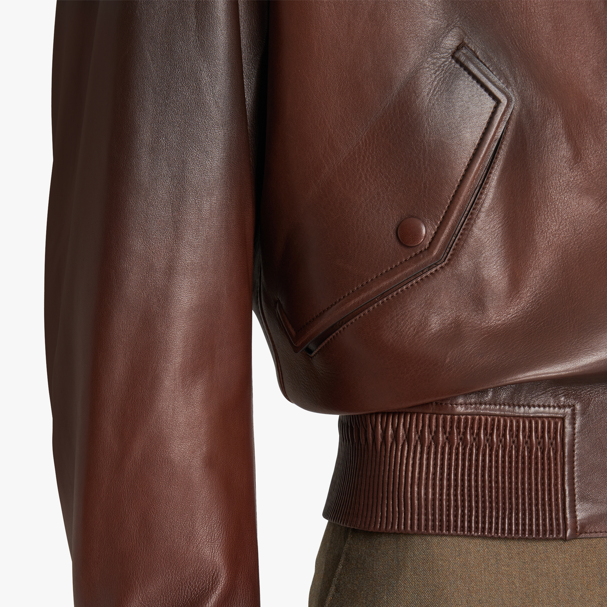 Patina Leather Bomber | Berluti BE Patina Leather Bomber | Berluti BE
