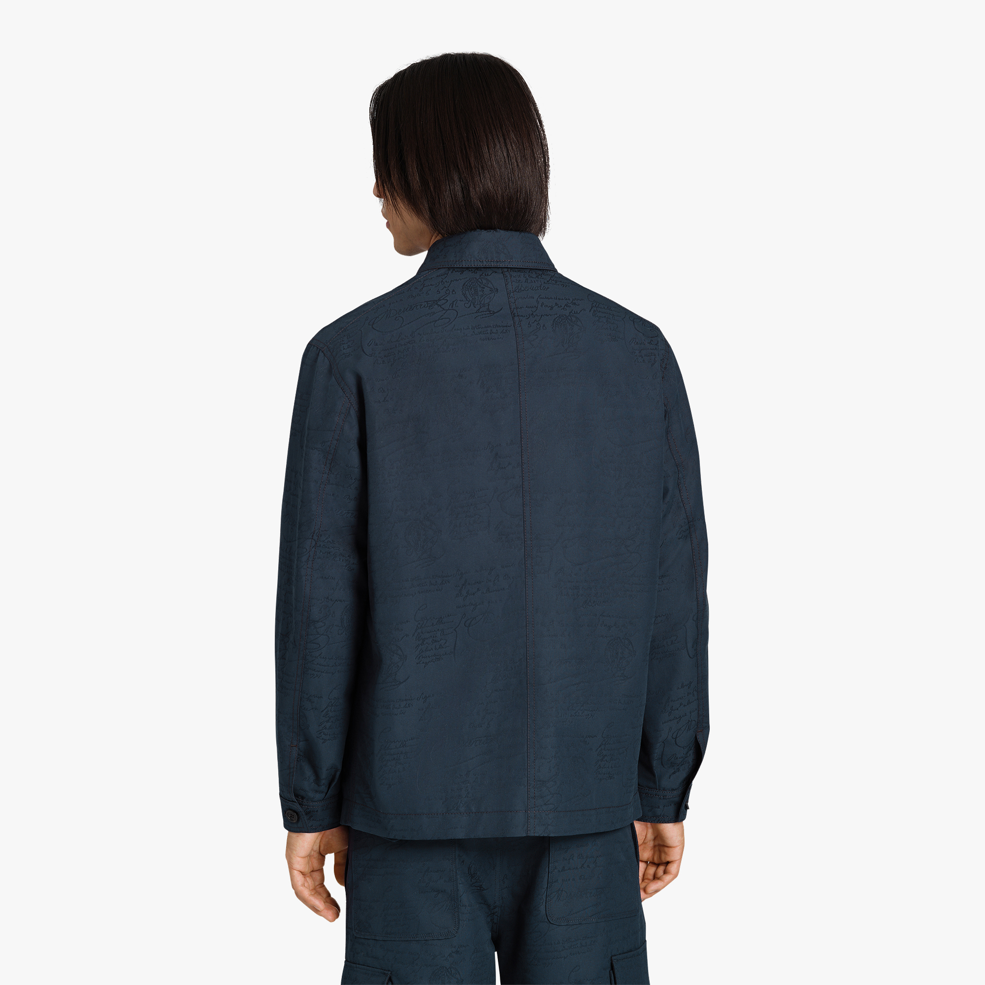 Cotton Scritto Field Jacket
